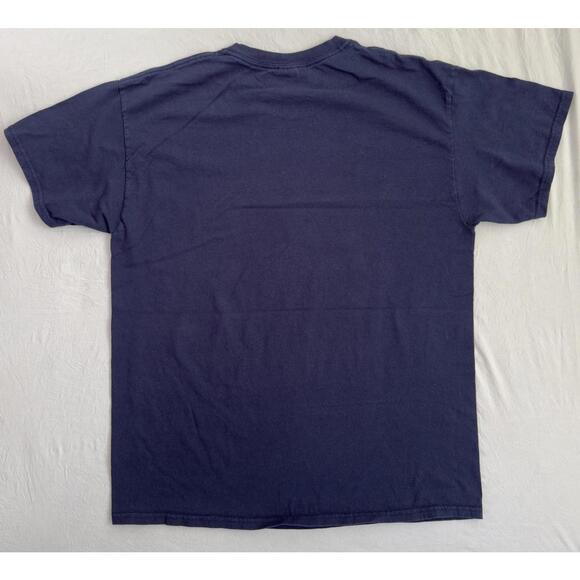 KSU Kent State University Golden Flashes primary logo Mens M Navy Blue SS shirt - Picture 3 of 7